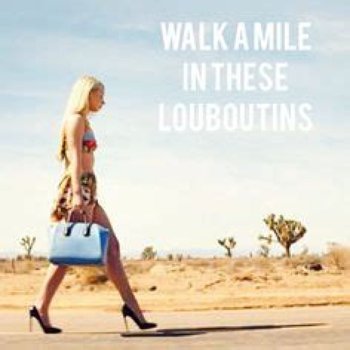 Walk a mile in these louboutins TikTok cream cheese by masbell YouTube