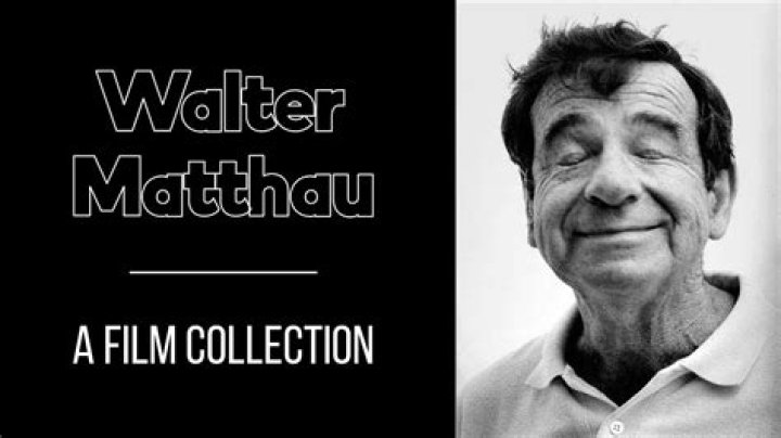 Walter Matthau Turner Classic Movies