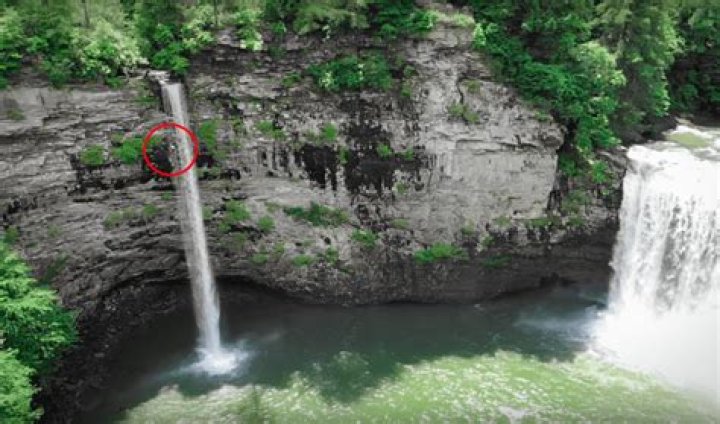 WATCH 115ft Waterfall Cliff Jump In Tennessee