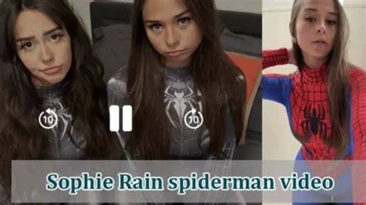 Watch [VIRALVideo] Sophie Rain Spiderman Video on Twitter by