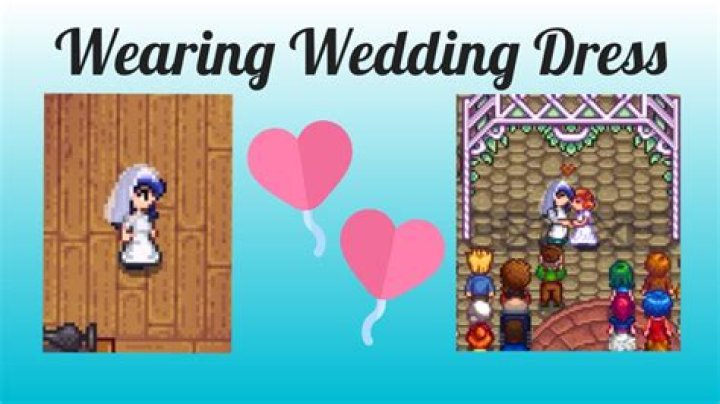 Wedding Dress Stardew Valley Mobile YouTube