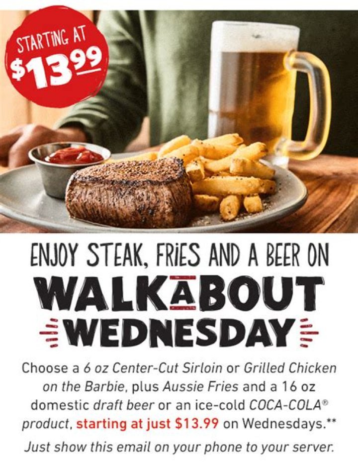 Wednesday Restaurant Deals and Specials EatDrinkDeals