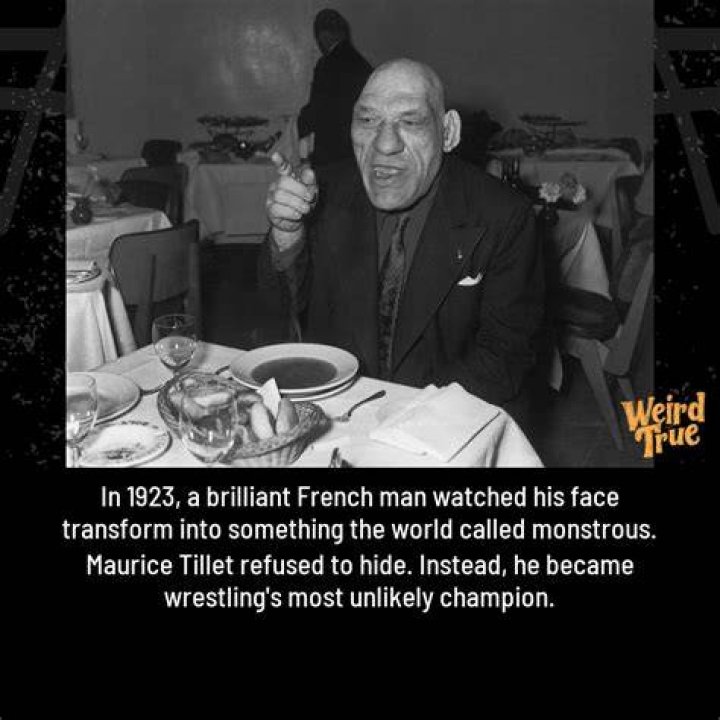 Weird news Meet Maurice Tillet, The Man Rumored To Have Inspired Shrek