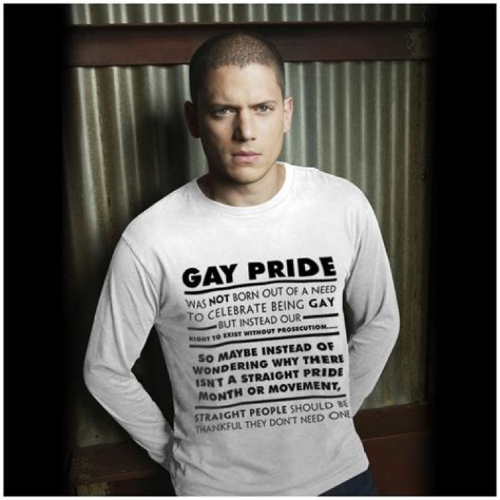 Wentworth Miller Photo Has People Talking Again About Pride. &bull; Instinct