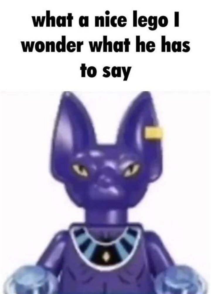 what a nice lego beerus Lego Beerus Know Your Meme