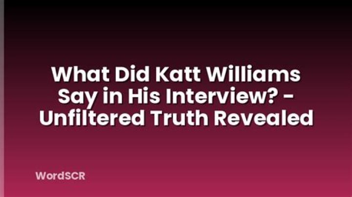 What Did Katt Williams Say About Cedric the Entertainer, Steve Harvey