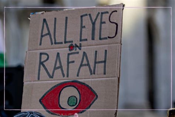 What does all eyes on Rafah mean? IsraelGaza war enters eighth month