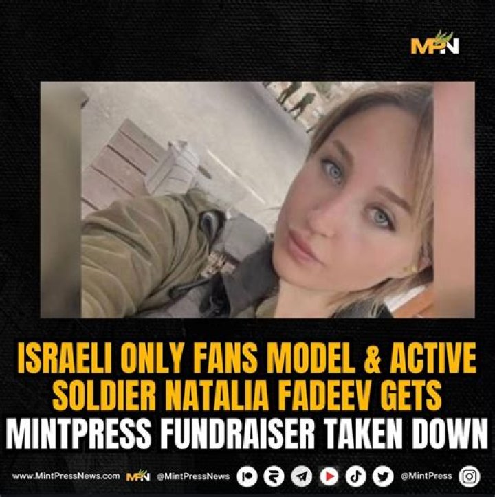 What happened to Natalia Fadeev? Mamma Mia Israel Soldier Video Twitter