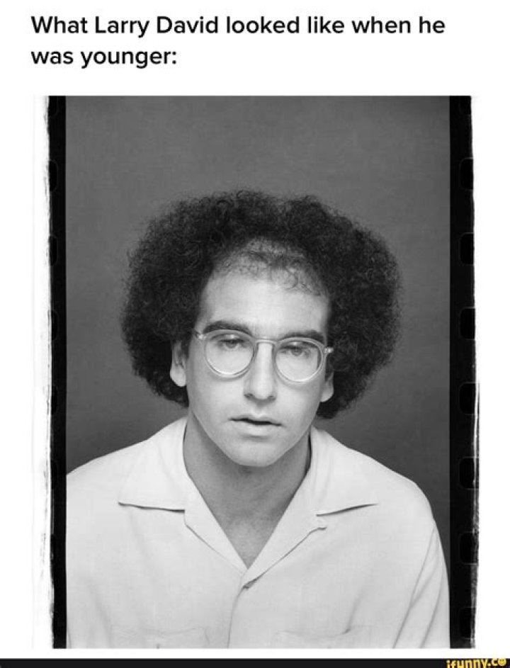 What Larry David looked like when he was younger iFunny