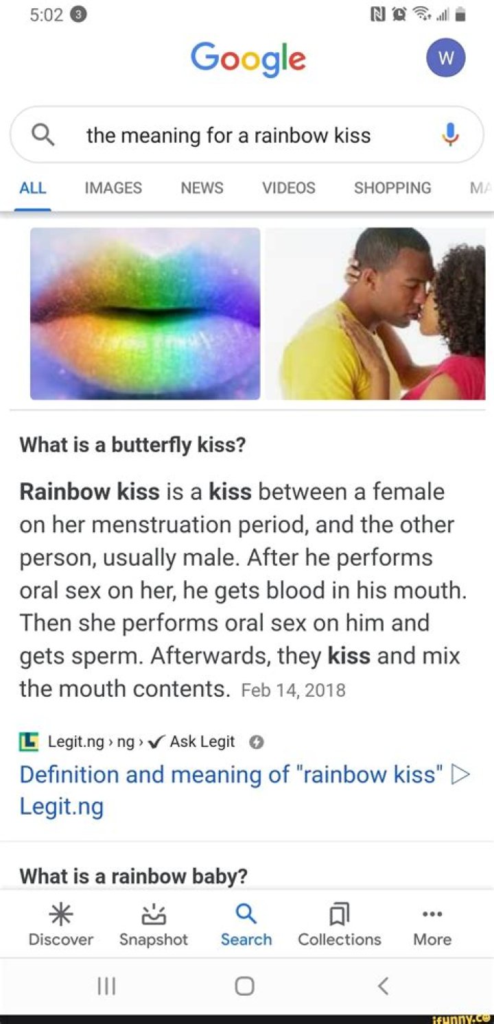 Whats a rainbow kiss atilatext
