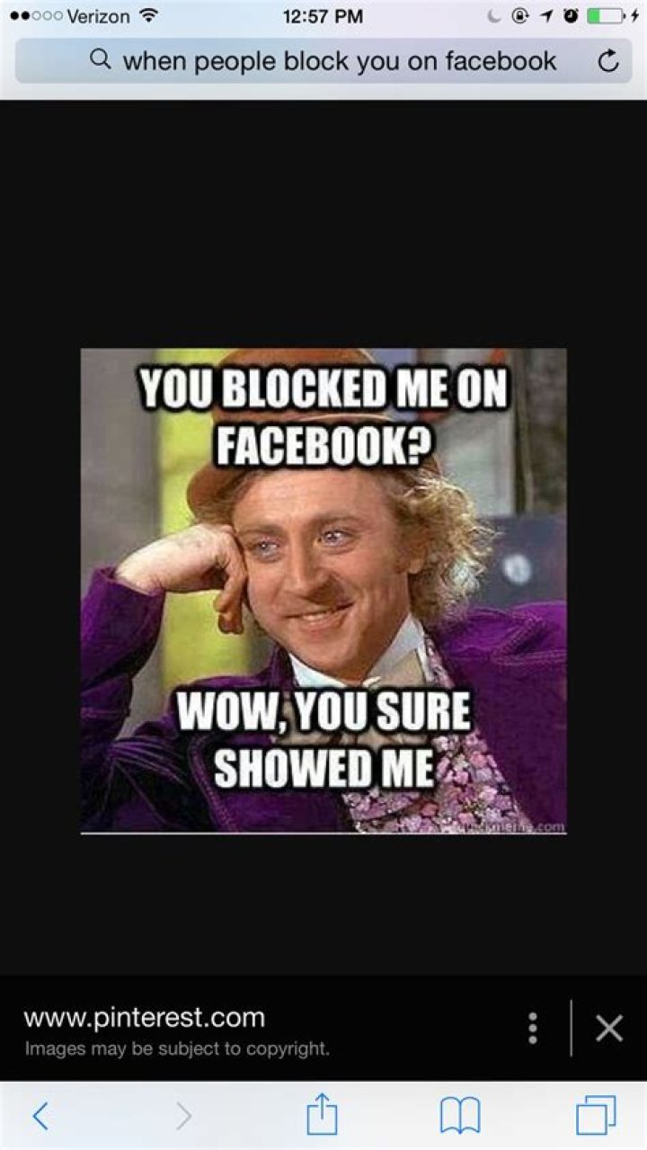 When people block you on Facebook lol Facebook quotes funny, Block me