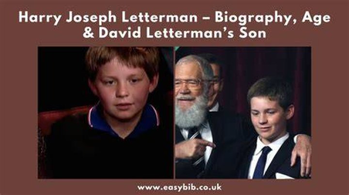 Where Is David Letterman's Son Today? Discover The Life Of Harry Joseph Letterman