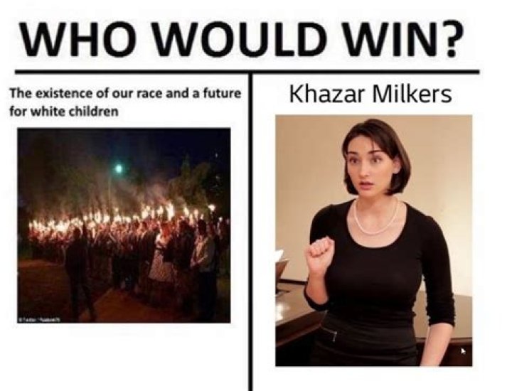 White Race vs Khazar Milkers Who Would Win? Know Your Meme