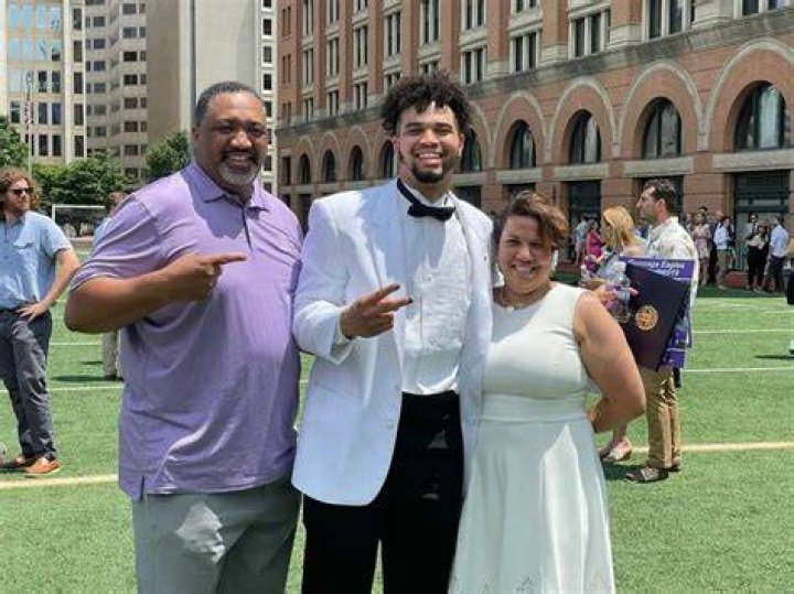 Who are Caleb Williams's parents?