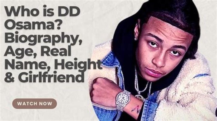 Who is DD Osama? Biography, age, real name, height and girlfriend