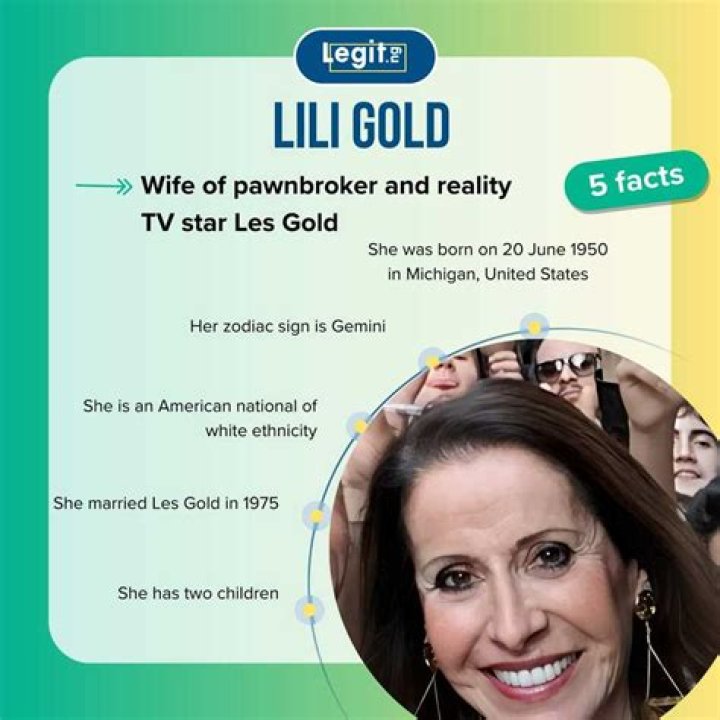 Who Is Les Gold's Wife, Lili Gold?