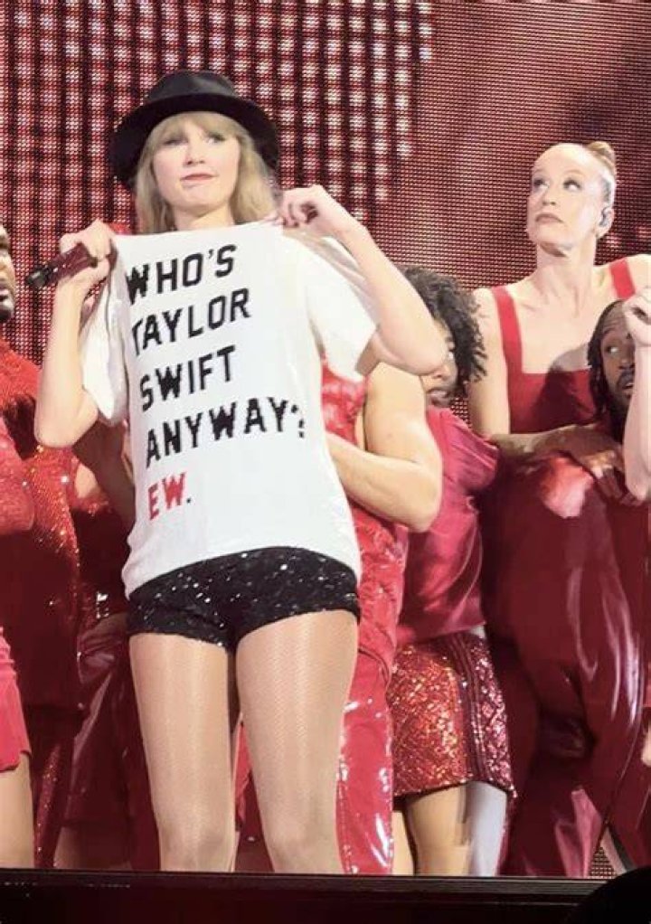 Who is Taylor Swift Anyway Ew. Tshirt Taylor Swift Taylor Swift's Eras
