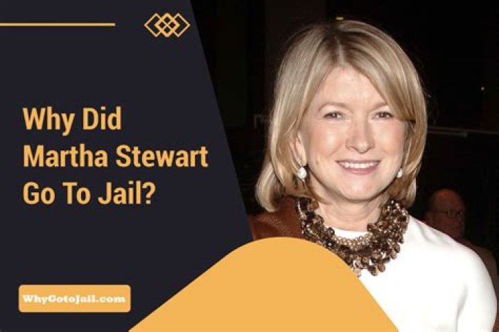 Why Did Martha Stewart Go to Jail? YourDictionary