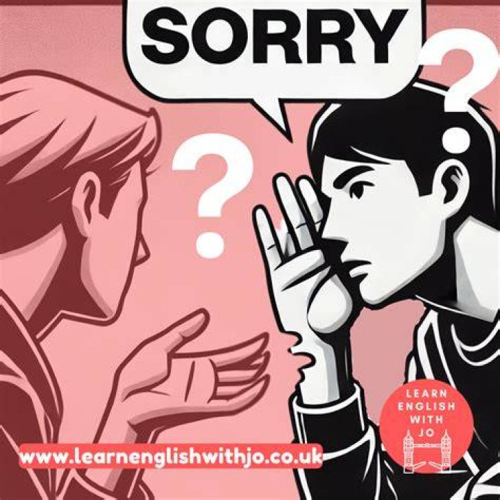 Why English people say sorry so often The Independent The Independent