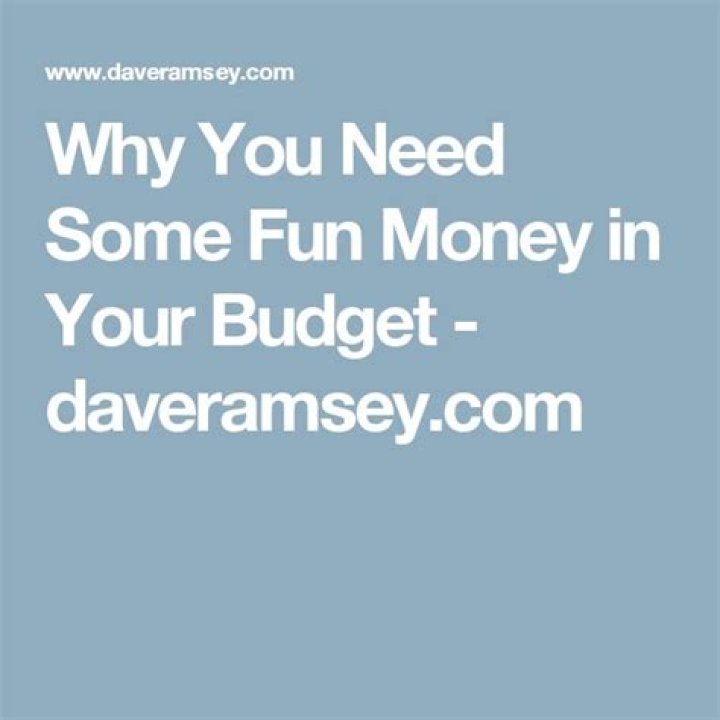 Why You Need Some Fun Money in Your Budget