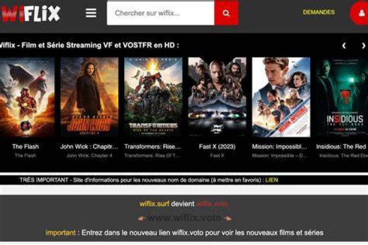 Wiflix le site disponible sur une nouvelle adresse en 2021 ? Geekeries