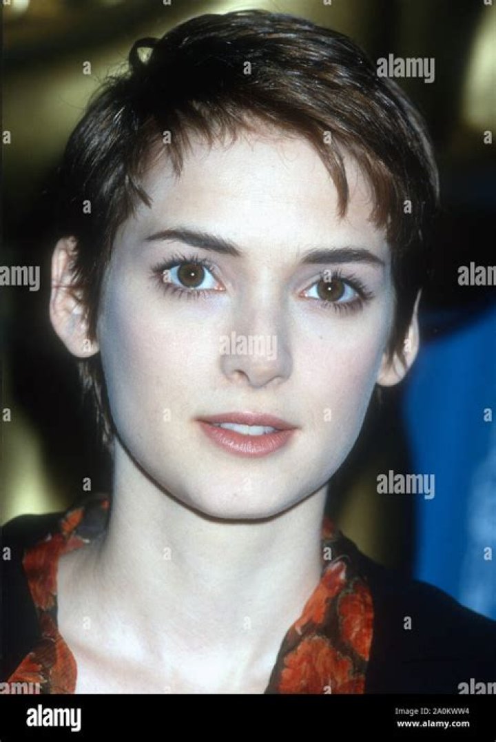 Winona Ryder, 1992, Photo By Michael Ferguson/PHOTOlink Stock Photo Alamy