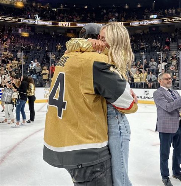Wives and Girlfriends of NHL players James Neal & Melanie Collins