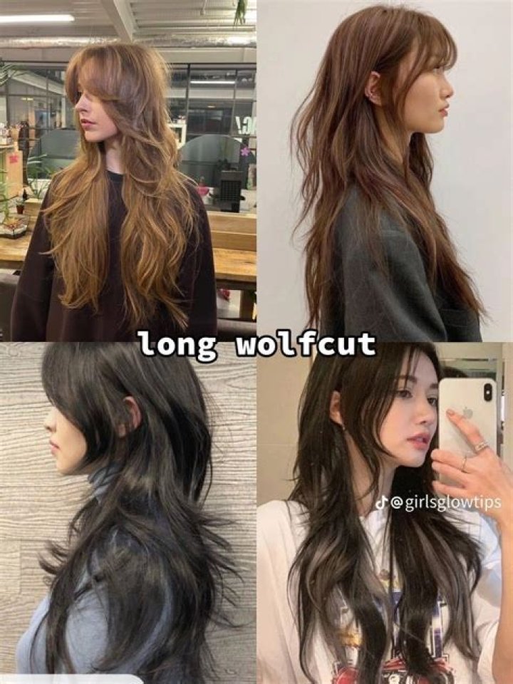 Wolf cut hair female kenovasg