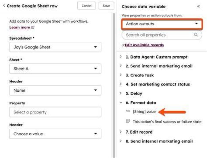 Workflow Step Check Google Sheet (Lookup) Voters respond.io