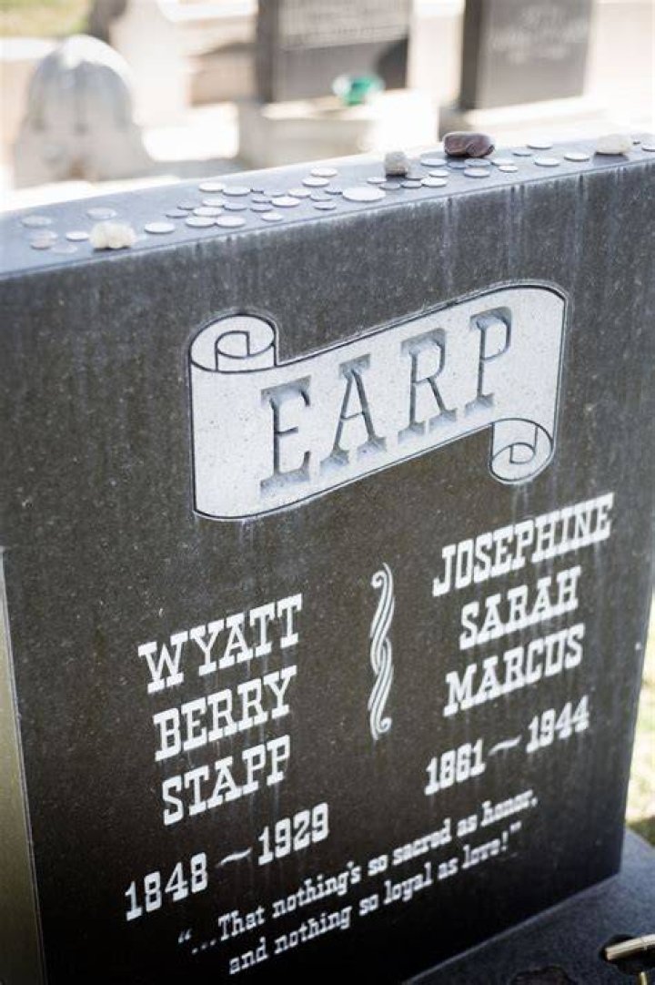 Wyatt Earp&rsquo;s Grave in Colma, CA