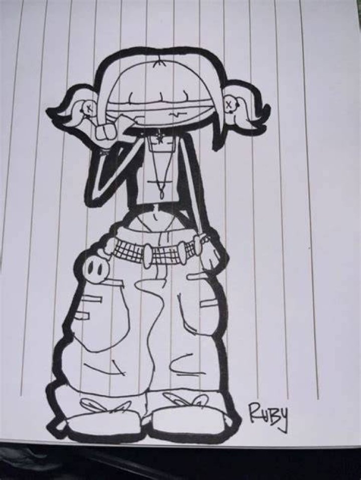 Y2k Drawings Best Cartoon Art Styles Sketchbook Art Inspiration