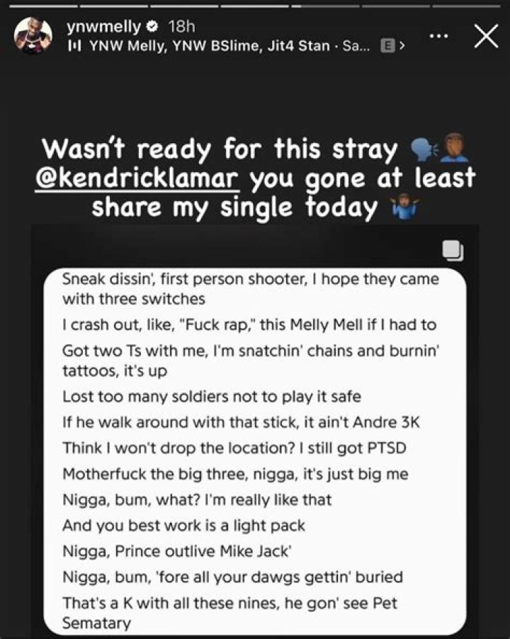 YNW Melly Says He's Dying from Coronavirus, Begs To Be Released