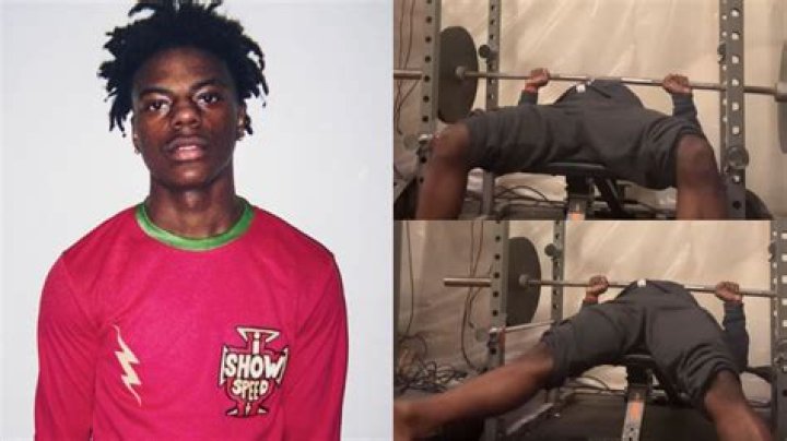 YouTuber IShowSpeed Narrowly Escapes Injury on Bench Press 'I Almost