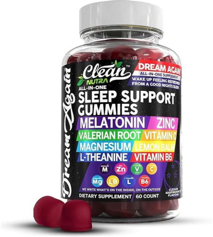 Zaocare Sound Sleep Gummies Melatonin & Chamomile for Deep Relaxing Sleep