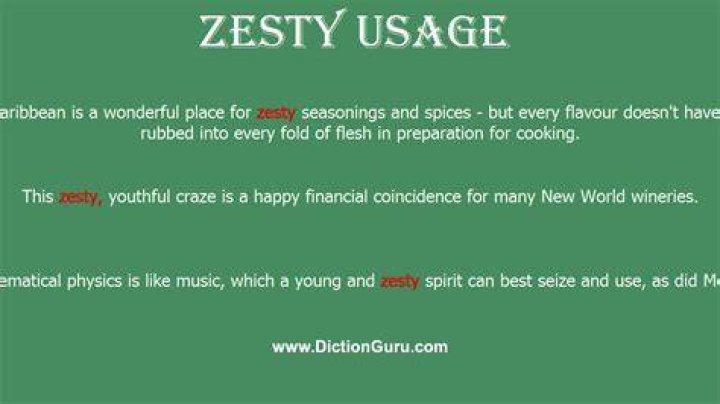zesty How to pronounce zesty with and Examples YouTube