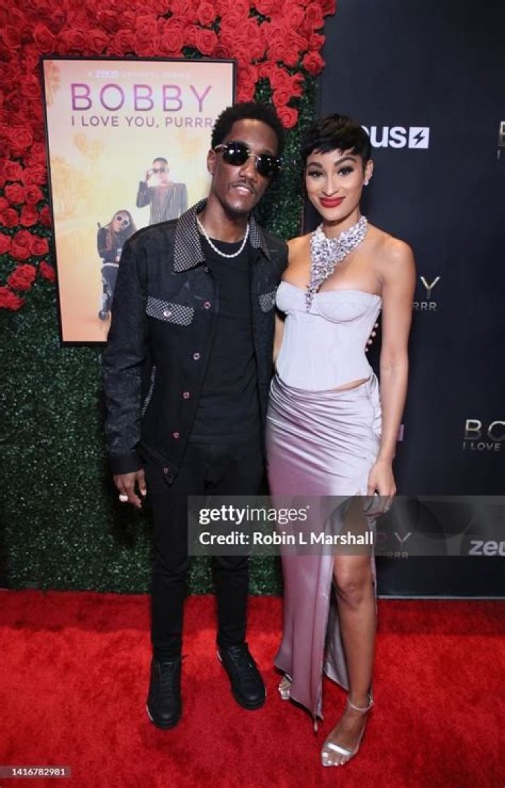 Zeus Founder Lemuel Plummer and wife Janeisha John attend the Zeus